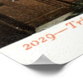 下位ブロードウェイNY 1897ヴィンテージ ポスター (角)