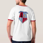 下働きのパックパッチの人の信号器 Tシャツ (裏面フル)