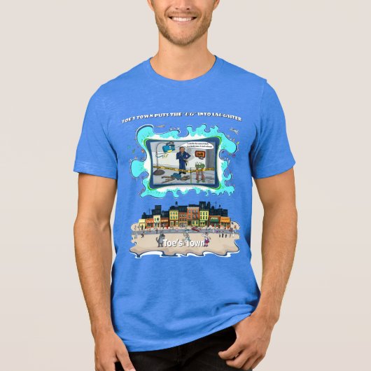 下剤 | 文字通りのダジャレユーモア トライブレンドＴシャツ (正面)