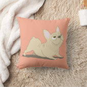 下向きの犬 クッション (ブランケット)