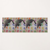 下向きネコ用ヨガマット（片面） ヨガマット (正面(横))