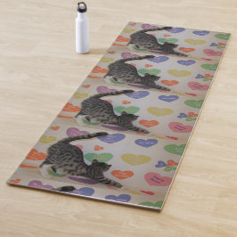 下向きネコ用ヨガマット（片面） ヨガマット