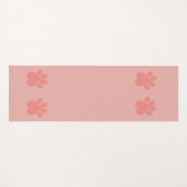 下向き犬ヨガマット – 満足サンゴ ヨガマット (正面(横))