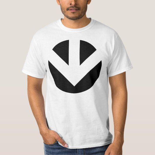 下向き矢印 Tシャツ (正面)