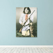 下呂芋（色写真） キャンバスプリント (インサイチュ (ウッドフロア))