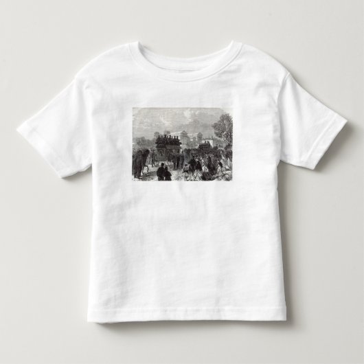 下士官のBrett葬式 トドラーTシャツ (正面)