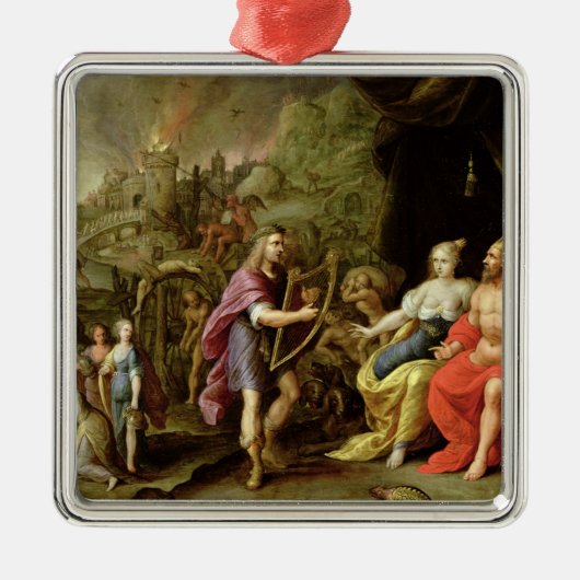 下層社会のオルペウス メタルオーナメント (正面)