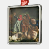 下層社会のDanteそしてVirgil、1822年 メタルオーナメント (左)