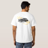 下層階級の人のティーの型枠AOM (5月の芸術)の2014白 Tシャツ (裏面フル)