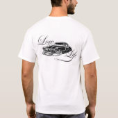 下層階級の人のフード付きスウェットシャツの型枠AOM (5月の芸術)の2014白 Tシャツ (裏面)
