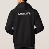 下層階級の人- Inverteradのlogotyp パーカ (裏面)