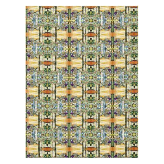 下層階芸術的層化表層 テーブルクロス (正面)