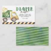 下建築おむつラッフル エンクロージャーカード (正面/裏面)