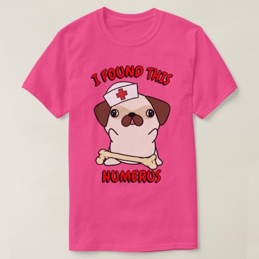 下手おもしろいな冗談を言う Tシャツ (デザイン正面)