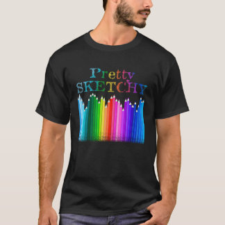 下手くそな芸術家 色鉛筆 1 Tシャツ