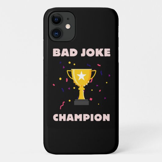 下手なジョークの王者 Case-Mate iPhoneケース (裏面)