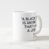 下手な仕事は誰でもできる ジャンボコーヒーマグカップ (正面右)