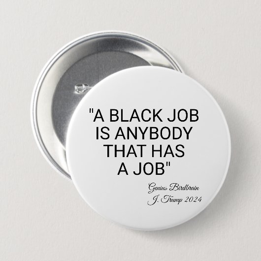 下手な仕事は誰でもできる 缶バッジ (正面&裏面)