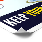 下手な真似をするな保口を閉じる – -第2次世界大戦 ポスター (角)