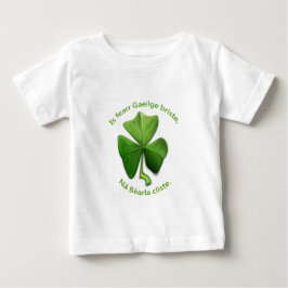 下手な英語より壊れたアイルランド語 ベビーTシャツ