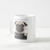 下手な蒸し玉 コーヒーマグカップ (正面左)