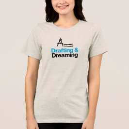 下書きと夢想 - 建築家とクリエイティブプロセス トライブレンドTシャツ