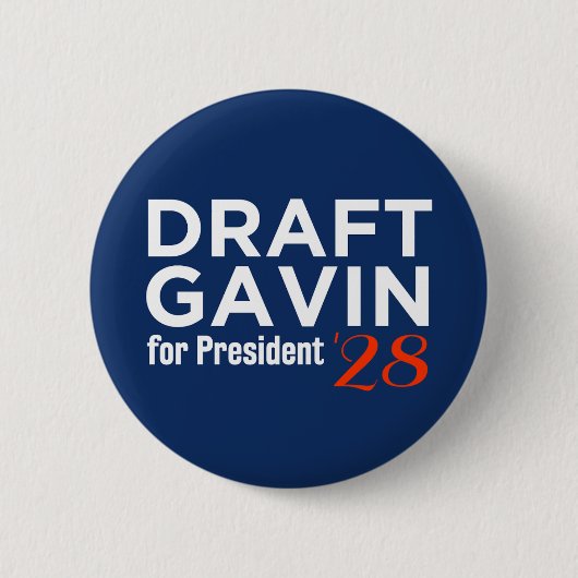 下書きのGavinボタン 缶バッジ (正面)