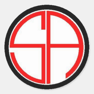 下書き十字 ラウンドシール