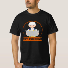 下書き、エンジニアリングのためのデザイン Tシャツ