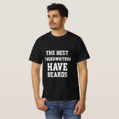 下最高の書きは髭Tシャツ Tシャツ (正面フル)