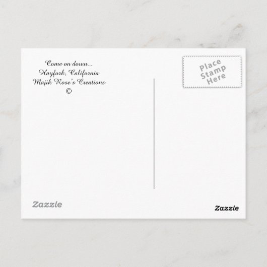 下来へ… ポストカード (裏面)