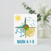 下水の寓話/四土壌 – マークの福音 ポストカード (スタンド正面)