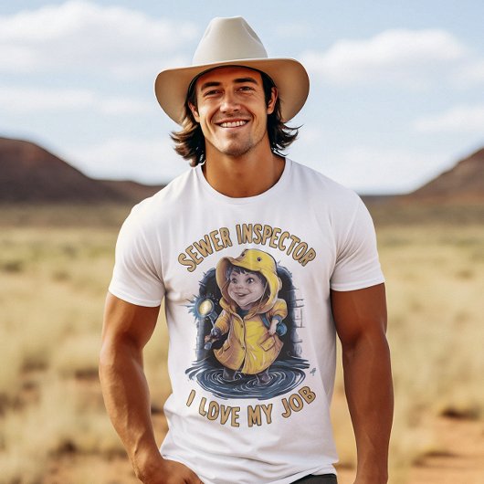 下水センチネル：勇敢な防御者 Tシャツ