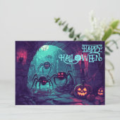 下水不気味サプライズカード 招待状 (スタンド正面)