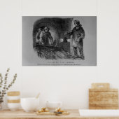 下水管をフラッシュする ポスター (キッチン)