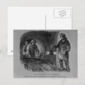 下水管をフラッシュする ポストカード (正面/裏面)