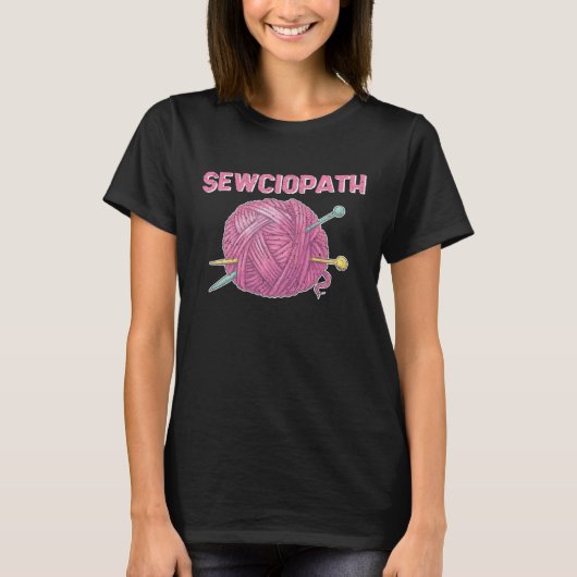 下水道プンセウシオパス裁縫シュー水圧 Tシャツ (正面)