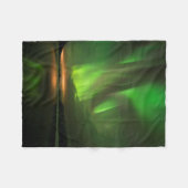 下流オーロラ フリースブランケット (正面(横))