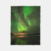 下流オーロラ フリースブランケット (正面)