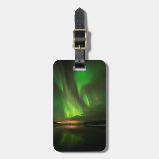 下流オーロラ ラゲッジタグ (正面縦)