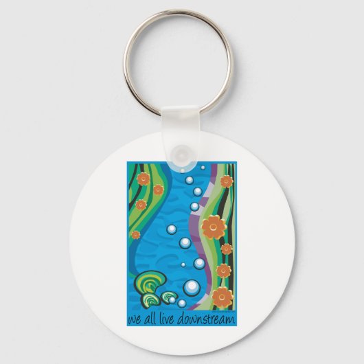 下流 キーホルダー (正面)