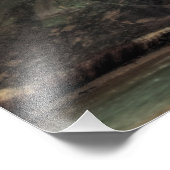 下滝、オハイオ州のオールドマンズケイブ、ホッキングヒルズ フォトプリント            (角)