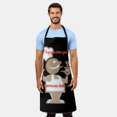 下男のエプロン エプロン (着用した状態)