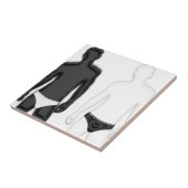 下着の男性 タイル (側面)