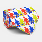 下着の男性 ネクタイ (ロール)