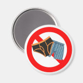 下着不可 マグネット (正面/裏面)