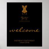 下着専門店 ランジェリーブティックへようこそ ポスター (正面)