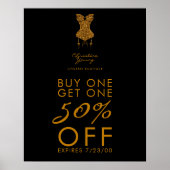 下着物店ランジェリーブティック販売提案 ポスター (正面)