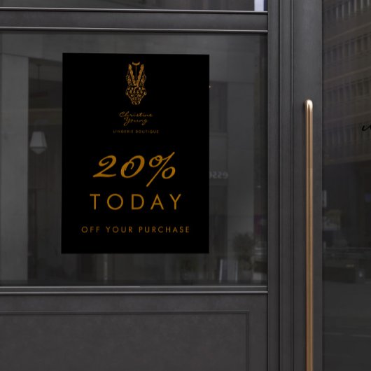 下着物店ランジェリーブティック販売提案 ポスター