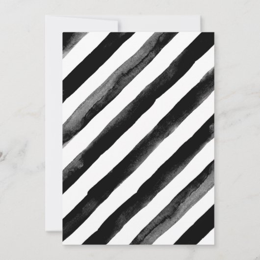 下着素朴シャワーパーティの招待状 招待状 (裏面)